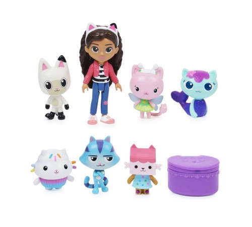 64840 Gabbys Dollhouse Delüks 7li Figür Seti 64840 Gabbys Dollhouse Delüks 7li Figür Seti