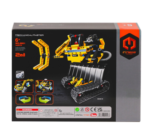 6801 IMM Mekanik Master Blokları Kepçe 2IN1 342 Parça 6801 IMM Mekanik Master Blokları Kepçe 2IN1 342 Parça