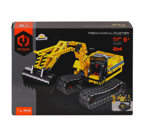 6801 IMM Mekanik Master Blokları Kepçe 2IN1 342 Parça 6801 IMM Mekanik Master Blokları Kepçe 2IN1 342 Parça