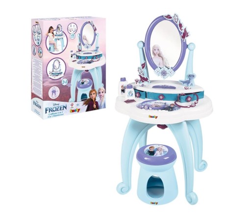 7600320244 Frozen 2IN1 Güzellik Masası -Smoby 7600320244 Frozen 2IN1 Güzellik Masası -Smoby