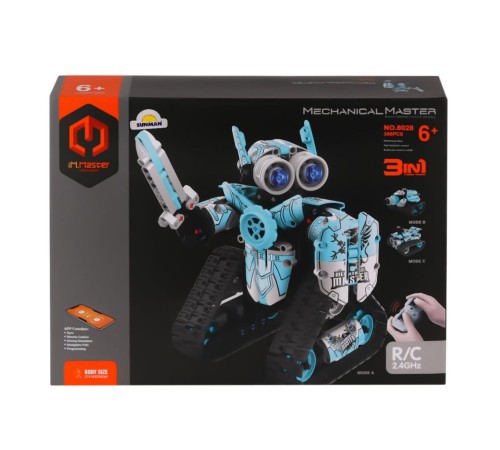 8028 IMM Mekanik Master Kumandalı Robot Araba Blokları 3IN1 398 Parça 8028 IMM Mekanik Master Kumandalı Robot Araba Blokları 3IN1 398 Parça