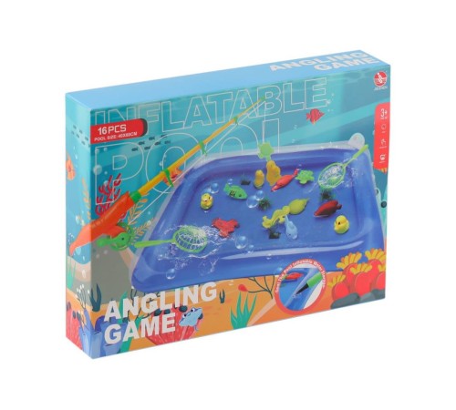 8159-1 Şişebilen Havuzlu Balık Tutma Oyunu -Birliktoys 8159-1 Şişebilen Havuzlu Balık Tutma Oyunu -Birliktoys