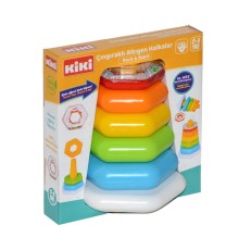AE-1510 Kiki, Çıngıraklı Altıgen Halhalar / 0-3 yaş