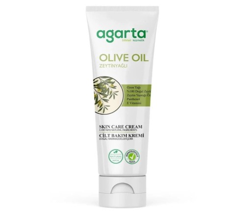Agarta Doğal Cilt Bakım Kremi 75 ml Zeytinyağlı Agarta Doğal Cilt Bakım Kremi 75 ml Zeytinyağlı