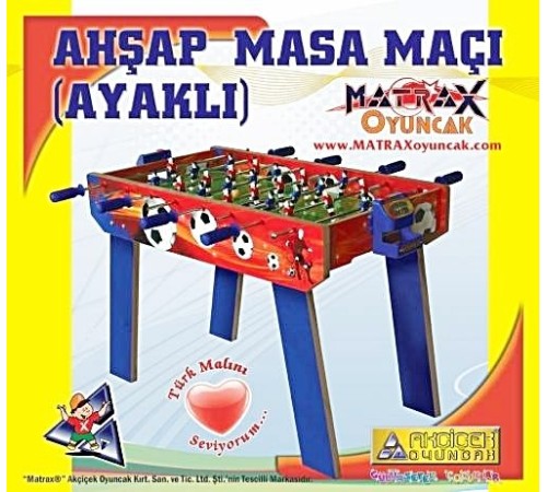 Ahşap Ayaklı Masa Maçı Langırt Ahşap Ayaklı Masa Maçı Langırt