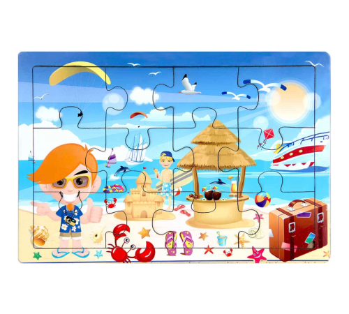 Ahşap Eğitici Puzzle 12 Parça Ahşap Eğitici Puzzle 12 Parça