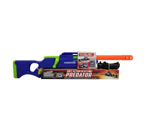 Air Warriors Predator 4 Mermili Sünger Dart Atan Silah Air Warriors Predator 4 Mermili Sünger Dart Atan Silah