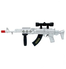 AK-47 Gun Electric Işıklı Sesli Tüfek