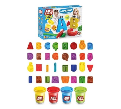 Alfabe Hamur Seti 224 Gr Alfabe Hamur Seti 224 Gr