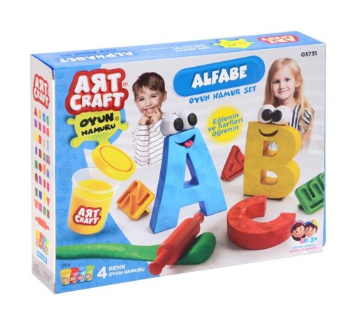 Alfabe Hamur Seti 224 Gr Alfabe Hamur Seti 224 Gr