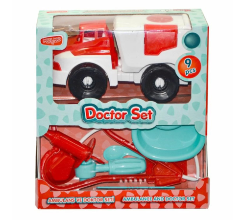 Ambulanslı Doktor Oyun Seti ML492 Ambulanslı Doktor Oyun Seti ML492