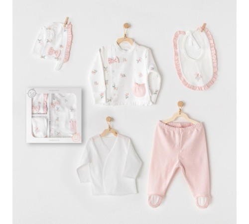 Andywawa AC25960 Fairy 5 Parça Hastane Çıkışı Pink Andywawa AC25960 Fairy 5 Parça Hastane Çıkışı Pink