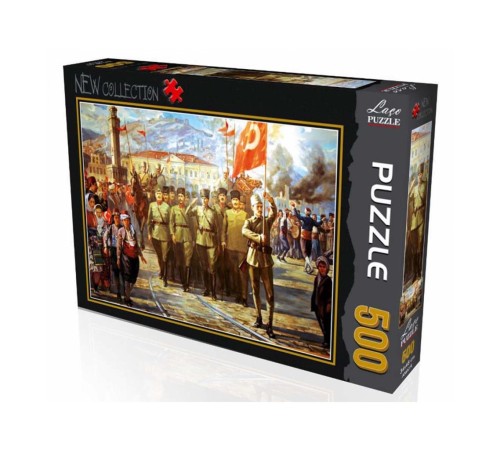 Atatürk İzmir Çıkışı 500 Parça Puzzle Atatürk İzmir Çıkışı 500 Parça Puzzle