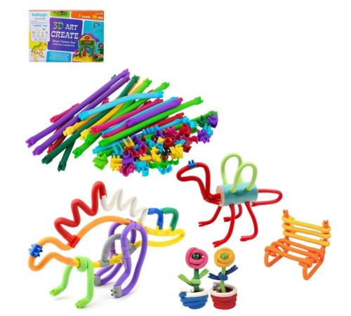 Babygo Yapıcı Bükme Oluşturma 3D Yapım Seti Babygo Yapıcı Bükme Oluşturma 3D Yapım Seti