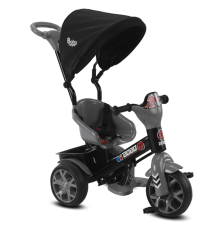 Babyhope Bobo Speed Tenteli Bisiklet Gri
