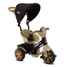 Babyhope Bobo Speed Tenteli Bisiklet Kahverengi