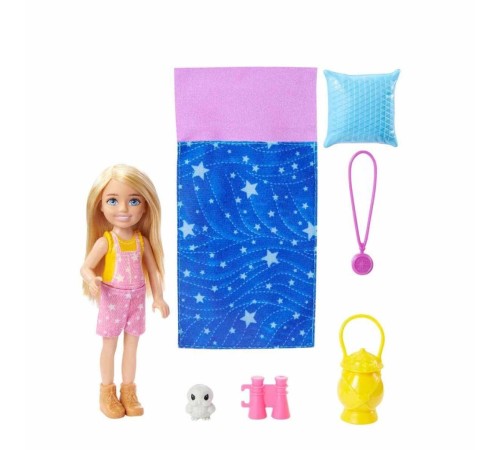Barbie Chelsea'nin Kamp Macerası Oyun Seti HDF77 Barbie Chelsea'nin Kamp Macerası Oyun Seti HDF77