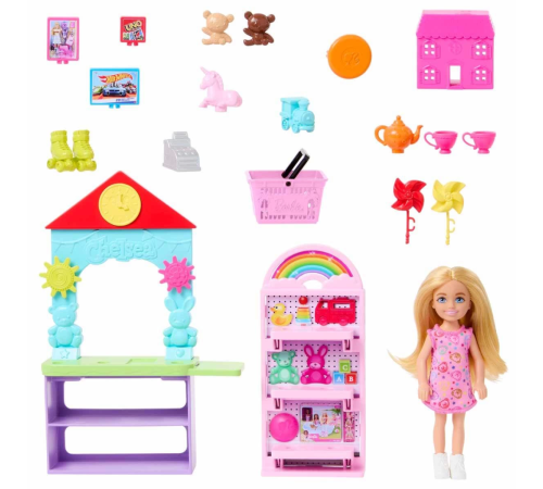 Barbie Chelsea Oyuncak Dükkanı Oyun Seti HNY59 Barbie Chelsea Oyuncak Dükkanı Oyun Seti HNY59