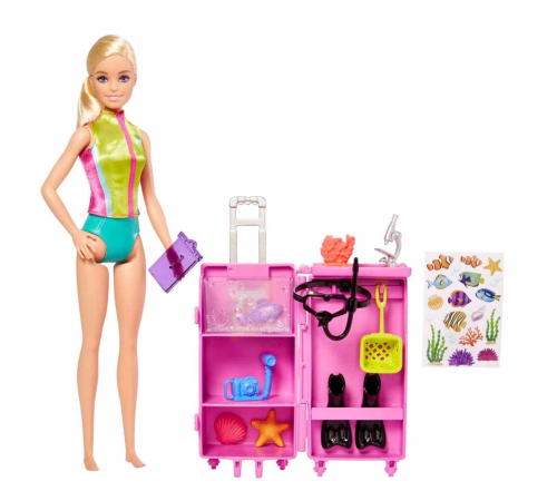Barbie Deniz Biyoloğu Oyun Seti HMH26 Barbie Deniz Biyoloğu Oyun Seti HMH26