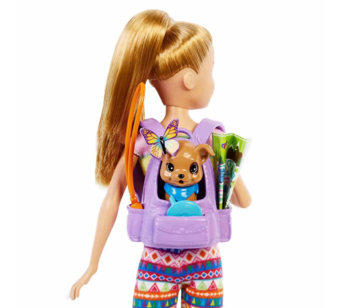 Barbie nin Kız Kardeşleri Kampa Gidiyor Oyun Seti HDF69 Barbie nin Kız Kardeşleri Kampa Gidiyor Oyun Seti HDF69