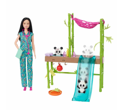 Barbie Yavru Panda Bakımı Oyun Seti HKT77 Barbie Yavru Panda Bakımı Oyun Seti HKT77