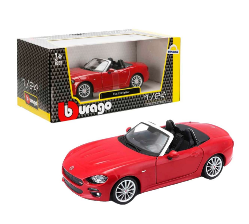 Bburago 1:24 Fiat 124 Spider Model Araba Bburago 1:24 Fiat 124 Spider Model Araba