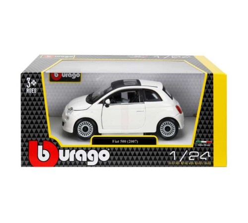 Bburago 1:24 Fiat 500 2007 Model Araba Bburago 1:24 Fiat 500 2007 Model Araba