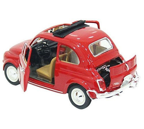 Bburago 1:24 Fiat 500L 1968 Model Araba Bburago 1:24 Fiat 500L 1968 Model Araba