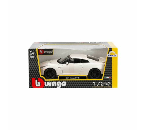 Bburago 1:24 Nissan GT-R 2017 Model Araba Bburago 1:24 Nissan GT-R 2017 Model Araba
