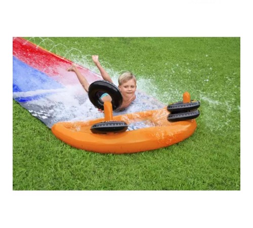 Bestway H2OGO! İki Kişilik Su Kaydırağı 488 cm 52391 Bestway H2OGO! İki Kişilik Su Kaydırağı 488 cm 52391
