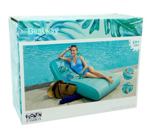 Bestway Lüks Şişme Şezlong Koltuk 176 x 107 cm Bestway Lüks Şişme Şezlong Koltuk 176 x 107 cm