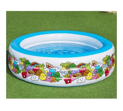 Bestway Şişme Jumbo Desenli Havuz 51122 Bestway Şişme Jumbo Desenli Havuz 51122