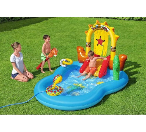 Bestway Vahşi Batı Oyun Havuzu 264 x 188 x 140 cm 53118 Bestway Vahşi Batı Oyun Havuzu 264 x 188 x 140 cm 53118