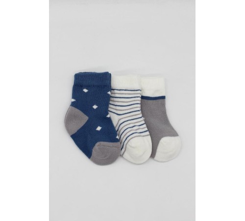 Bistyle 3'Lü Penye Erkek Soket Çorap BS10111 İndigo Bistyle 3'Lü Penye Erkek Soket Çorap BS10111 İndigo