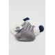 Bistyle 3'Lü Penye Soket Çorap BS10109 Gri