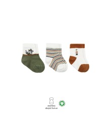 Bistyle 3'Lü Penye Soket Çorap BS10109 Nil