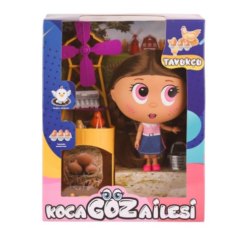 BLD295 Koca Göz Ailesi Tavukçu -Birliktoys BLD295 Koca Göz Ailesi Tavukçu -Birliktoys