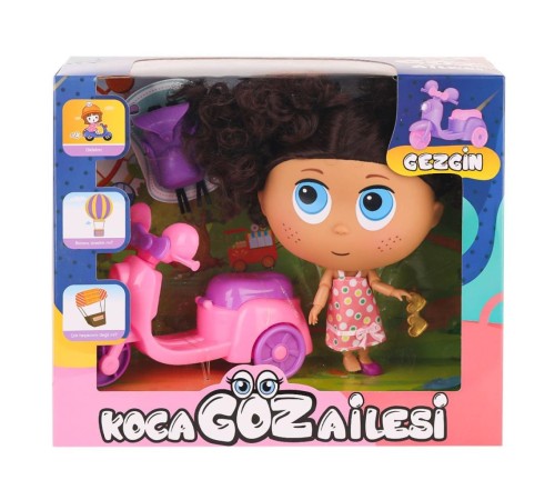 BLD298 Koca Göz Ailesi Motorcu Gezgin -Birliktoys BLD298 Koca Göz Ailesi Motorcu Gezgin -Birliktoys