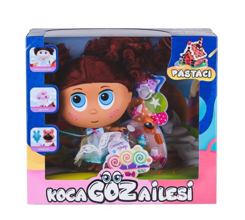 BLD328 Koca Göz Ailesi Pastacı Kız -Birliktoys BLD328 Koca Göz Ailesi Pastacı Kız -Birliktoys