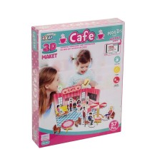 Cafe Maket 3 Boyutlu Puzzle