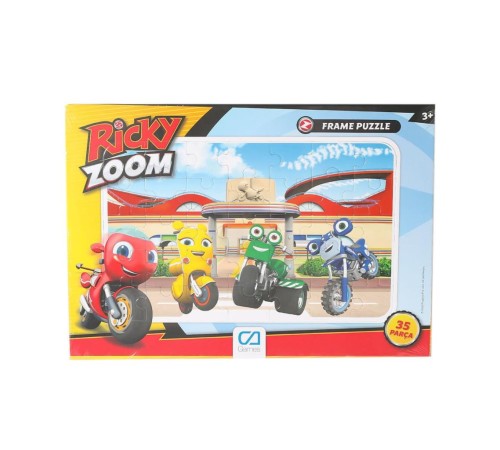 CAFRM-5115-5116 Ricky Zoom Frame Puzzle 35 Parça CAFRM-5115-5116 Ricky Zoom Frame Puzzle 35 Parça