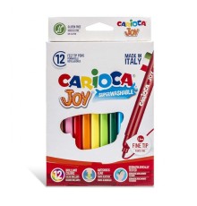 Carioca Joy Süper Yıkanabilir Keçeli Boya Kalemi 12’li