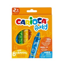 Carioca Jumbo Bebek Yumuşak Pastel Boya 8'li