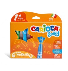 Carioca Teddy Jumbo Keçeli Boya Kalemi 6'lı