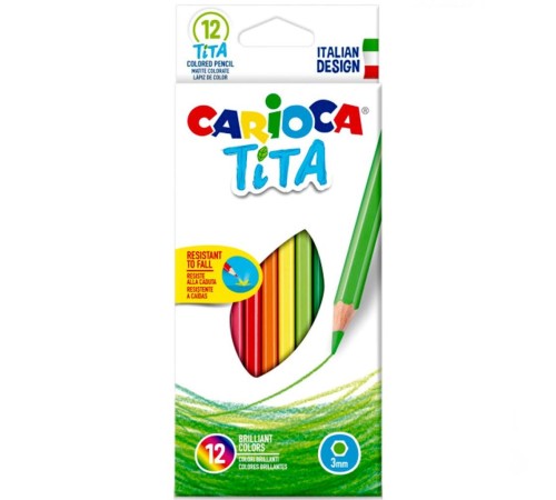 Carioca Tita Kuru Boya Kalemi 12'li 42793 Carioca Tita Kuru Boya Kalemi 12'li 42793