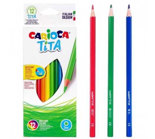 Carioca Tita Kuru Boya Kalemi 12'li 42793 Carioca Tita Kuru Boya Kalemi 12'li 42793