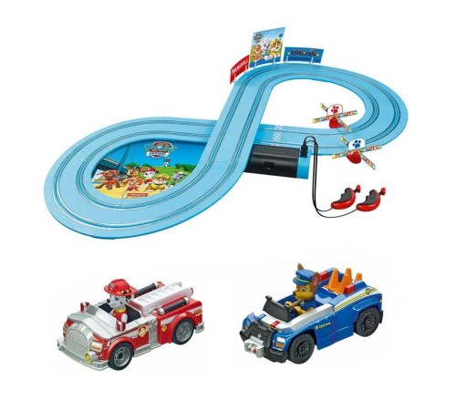Carrera First Paw Patrol Chase ve Marshall Yarış Pisti Carrera First Paw Patrol Chase ve Marshall Yarış Pisti