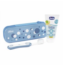 Chicco Diş Fırçası Seti 6+ Ay Blue