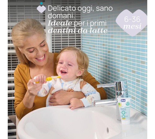 Chicco Diş Fırçası Seti 6+ Ay Lila Chicco Diş Fırçası Seti 6+ Ay Lila