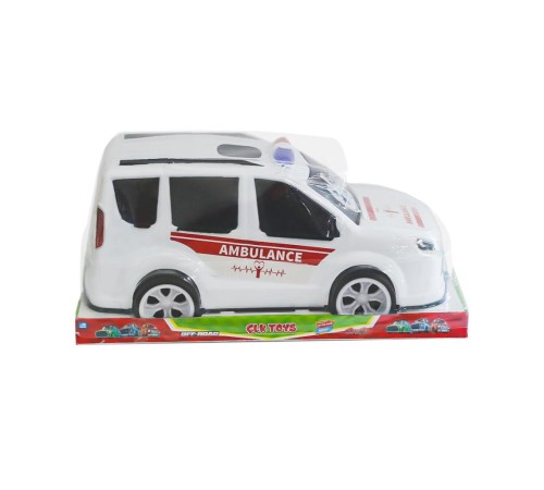 CLK-252 Vakumlu Ambulans -Çalkan Oyuncak CLK-252 Vakumlu Ambulans -Çalkan Oyuncak